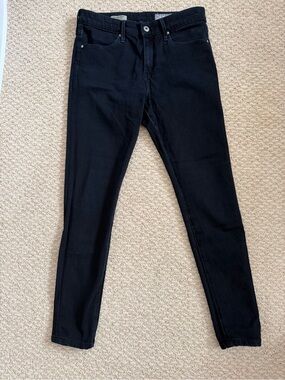 AG deep blue Farrah skinny jeans